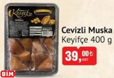 KEYİFÇE  CEVİZLİ MUSKA